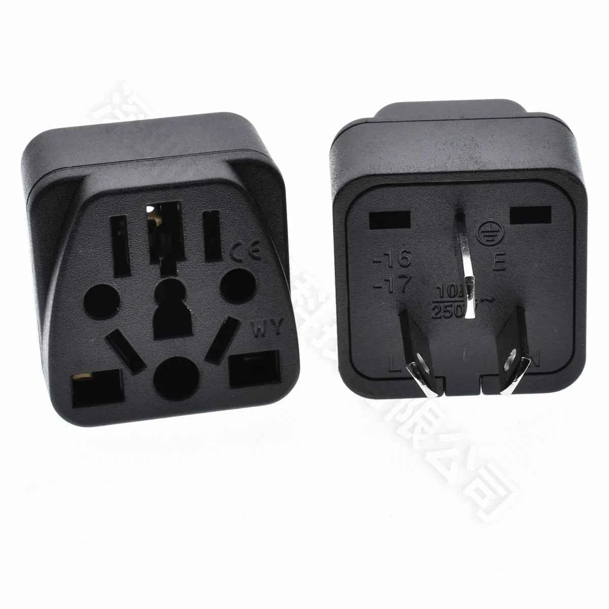 Universal Australian/China/New Zealand Travel Adapter,IEC Type I Plug US/EU/UK/Swiss/Italy/Japan To AU 3 Pin Power Converter 10A