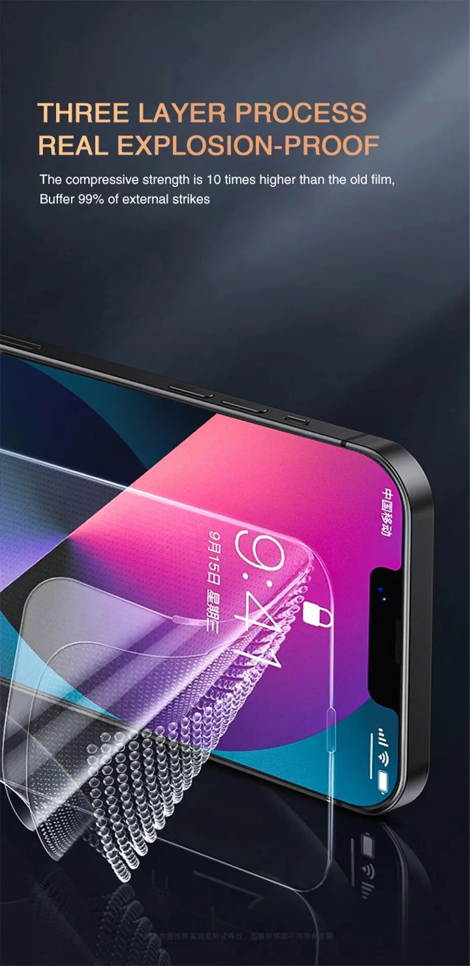 1-4Pcs Anti-spy Tempered Glass for IPhone 15 14 13 12 11Pro Max Full Cover Privacy Screen Protector For iPhone X XS Max XR Glass - Fullshopping