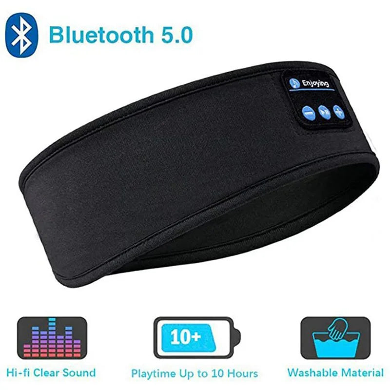 Original Wireless Bluetooth Headset Sports Sleep Headband Eye Mask Fone Bluetooth Earphones Air Pro Earbuds Wireless Headphones - Fullshopping