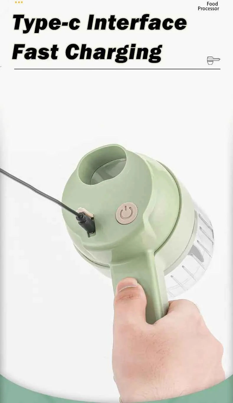 Electric Vegetable Chopper - Fullshopping