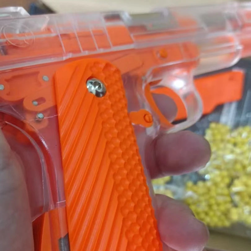2025 Children M1911 Empty Chamber Hanging Machine Gun Toy Gun Quick Disassembly Manual Boy BB Bullet Children Lower Magazine - Fullshopping