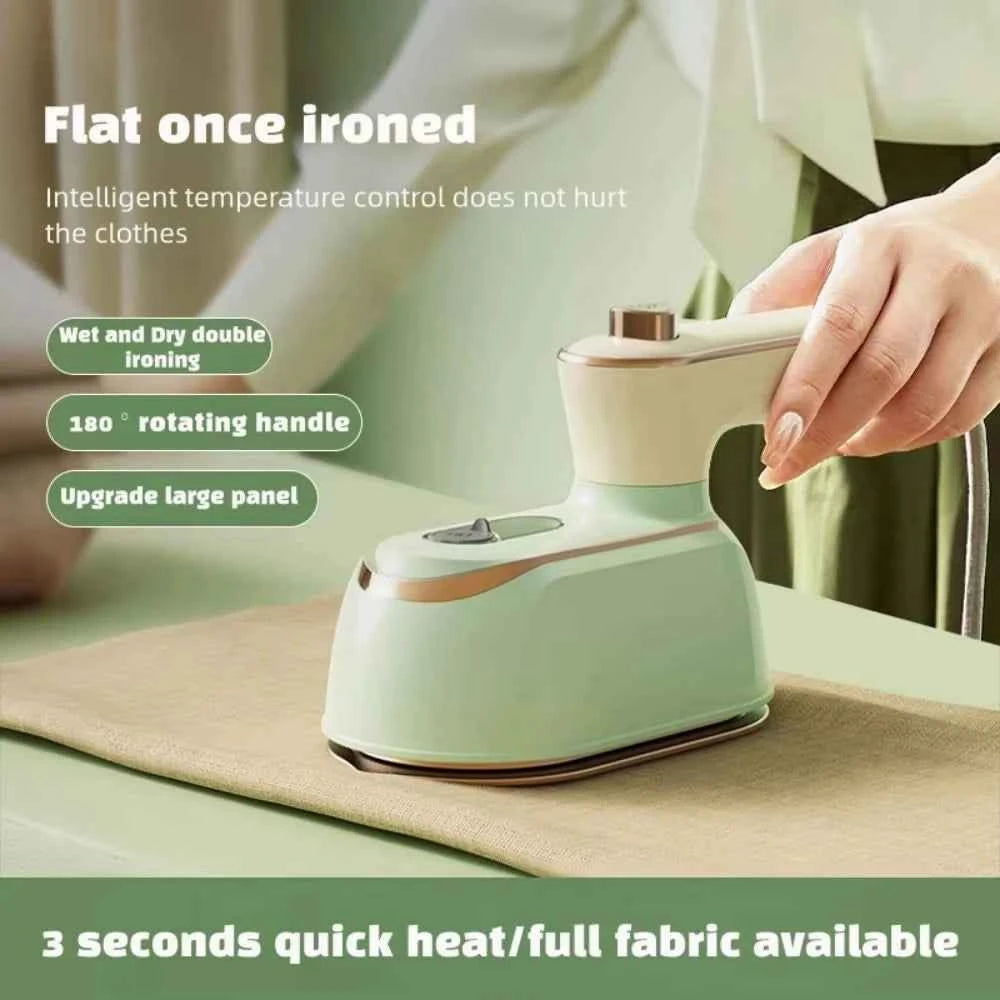Handheld Steam Iron Portable Mini Dormitory Home Hanging Iron Foldable For Easy Travel Quick Dressing And Ironing Of Clothes - Fullshopping