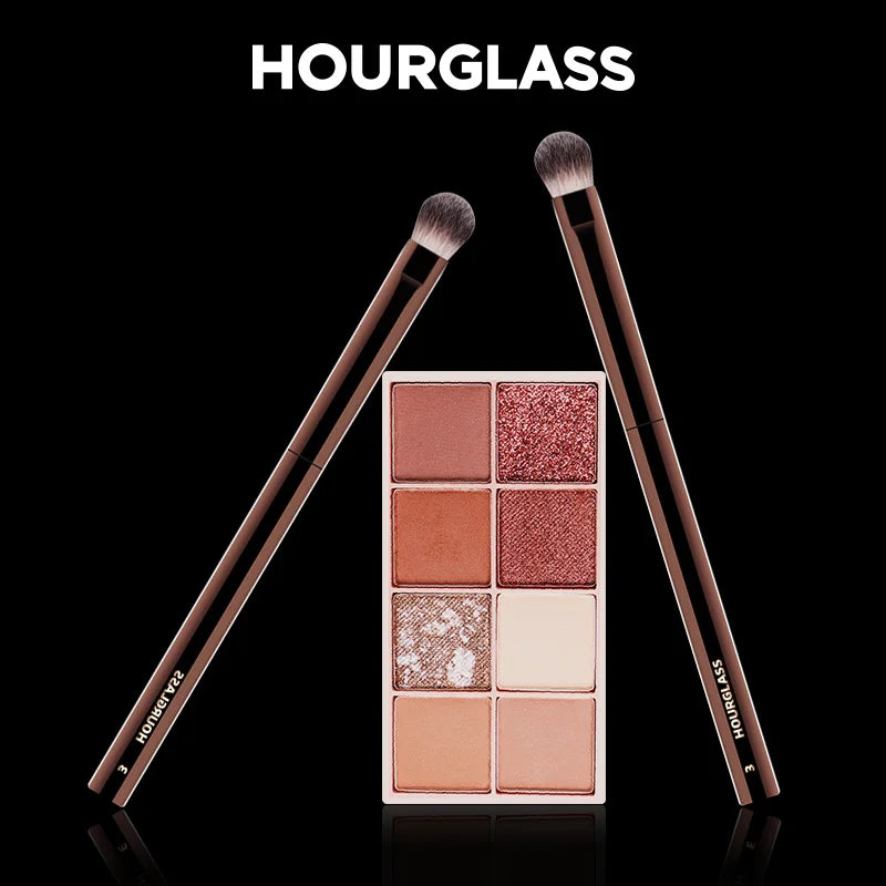 Hourglass Makeup Brushes Powder Foundation Concealer Blusher Bronzer Eye Shadow Eyebrow Eyeliner Sculpting Brush - Fullshopping