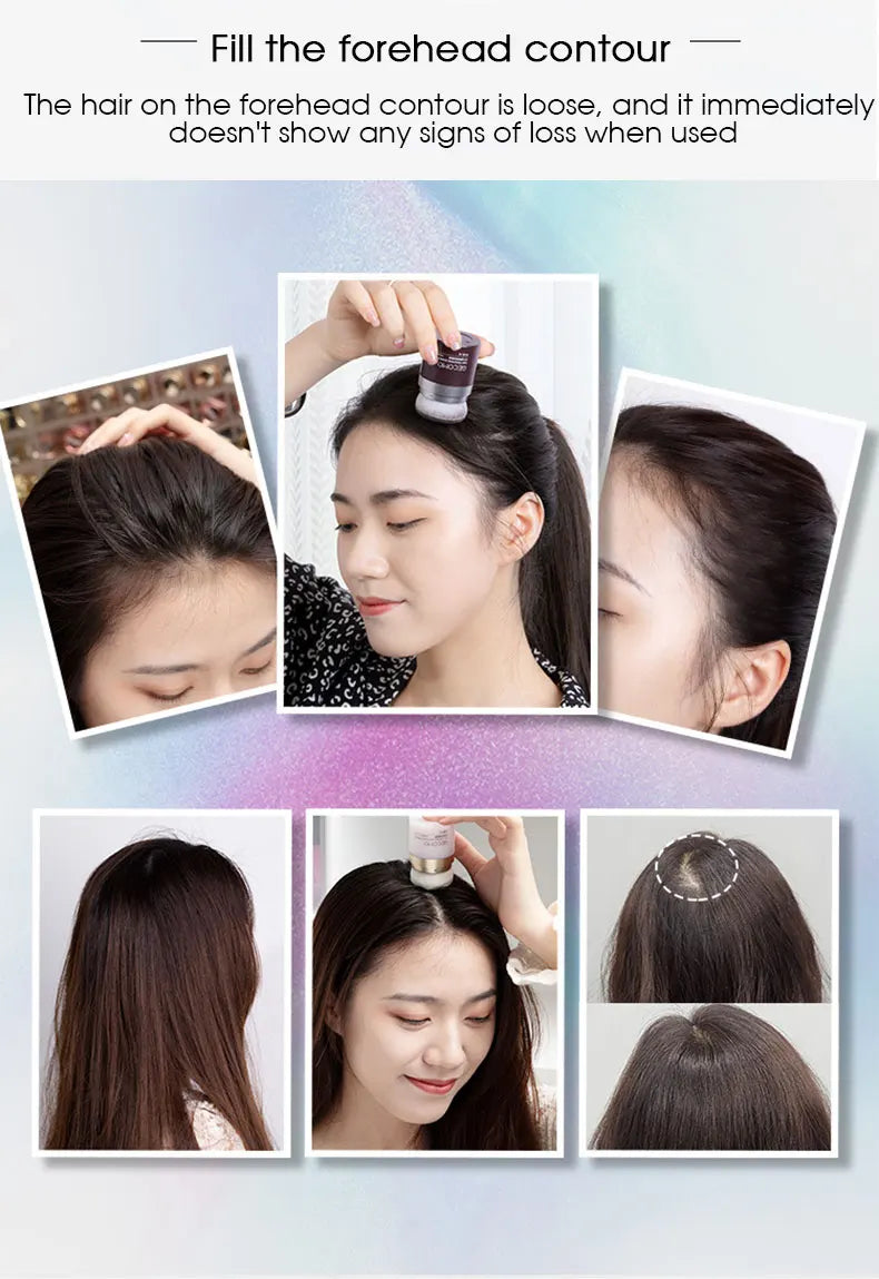 Fluffy powder, lazy bangs, greasy hair, no washing, no harm, fluffy light dry hair, spray powder - Fullshopping
