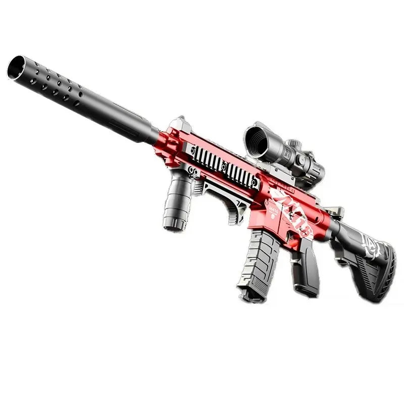 M416 Toy Gun Shell Throwing Soft Bullet Can Fire Suction Cup Children's Assault Rifle Manual loading Model Boy's Toy - Fullshopping