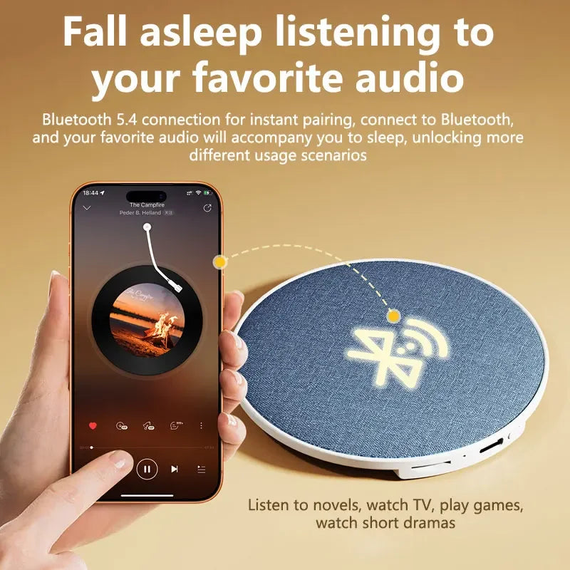 Pillow Side Sleep Aid Speaker Ultrasonic Sleep Aid High Dynamic Sound Quality Under Pillow Butterfly Bluetooth Speaker 2026