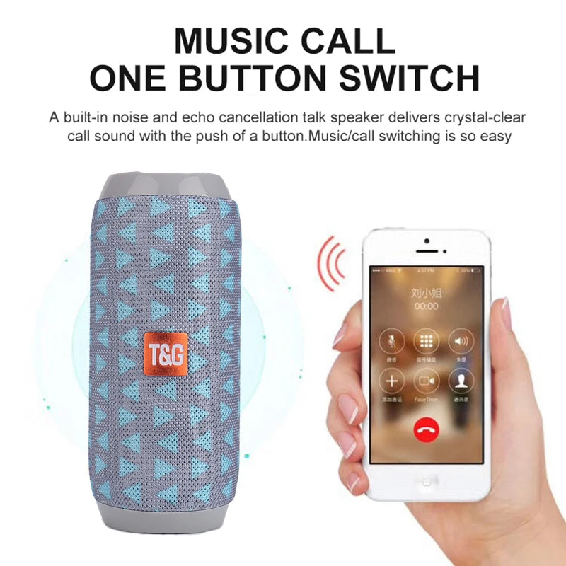Wireless Portable Bluetooth Speaker Caixa De Som Blutooth Music Sound Box For Radio FM Subwoofer Blootooth Audio Hand Free Baffe - Fullshopping
