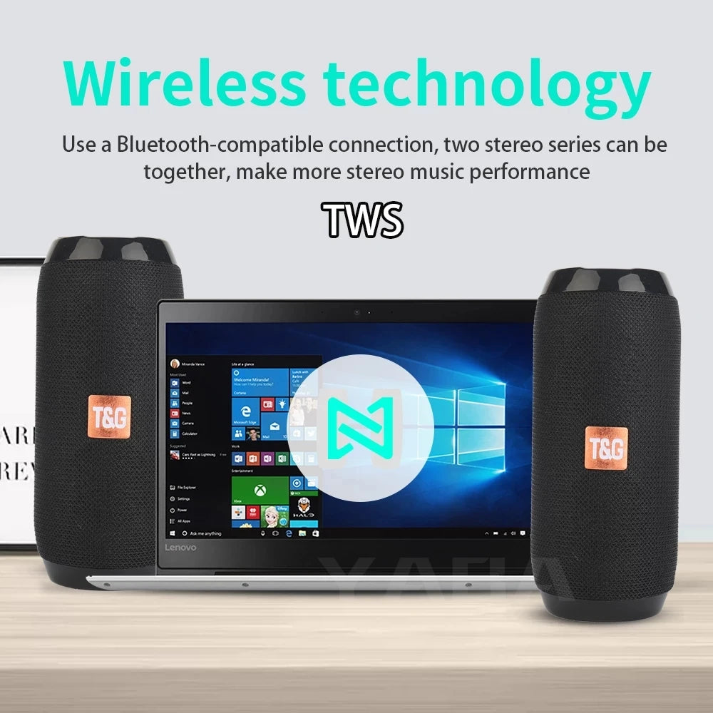 Wireless Portable Bluetooth Speaker Caixa De Som Blutooth Music Sound Box For Radio FM Subwoofer Blootooth Audio Hand Free Baffe - Fullshopping