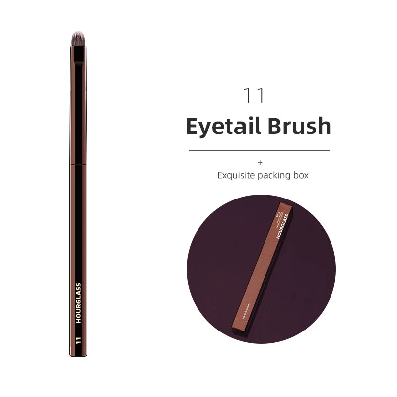 Hourglass Makeup Brushes Powder Foundation Concealer Blusher Bronzer Eye Shadow Eyebrow Eyeliner Sculpting Brush - Fullshopping
