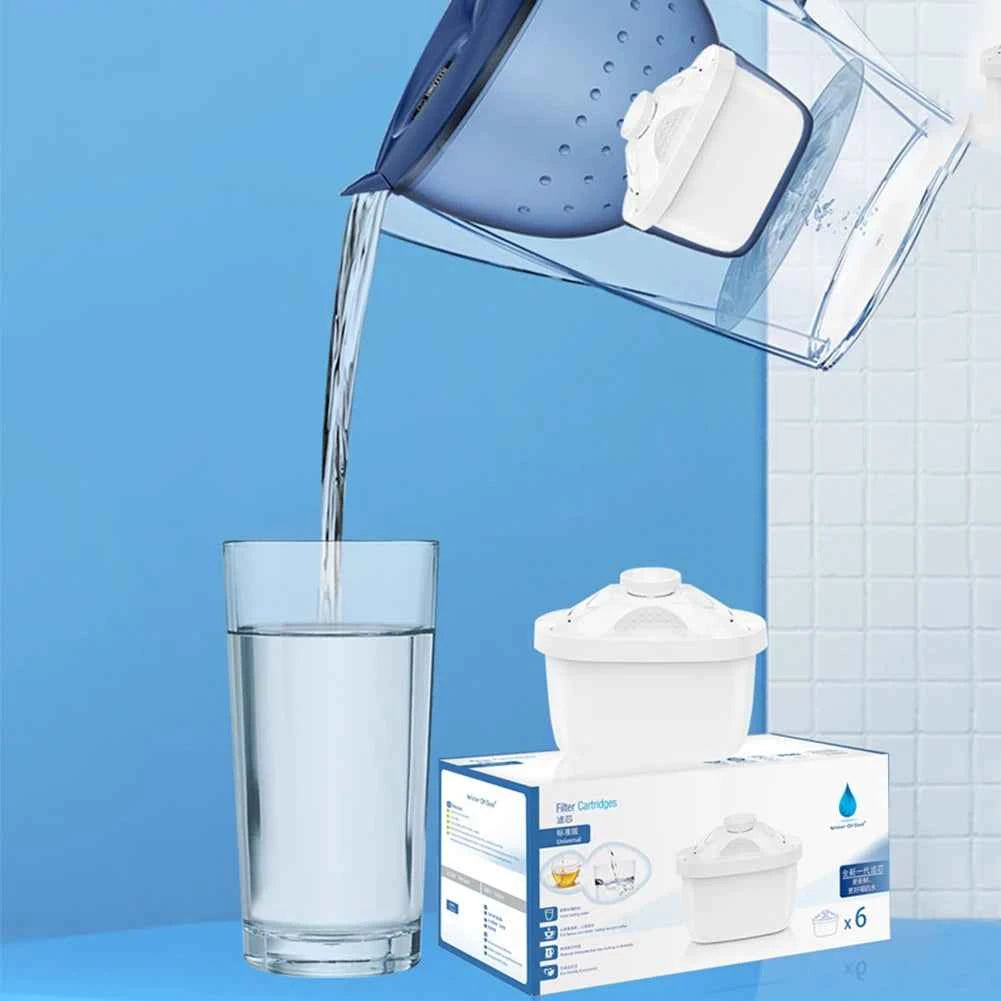 1-10Pcs Water Filters Cartridge for Brita Maxtra Reducing Limescale Chlorine Impurities Purifier Activate Carbon Water Filter - Fullshopping