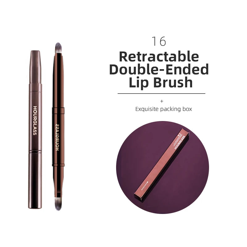 Hourglass Makeup Brushes Powder Foundation Concealer Blusher Bronzer Eye Shadow Eyebrow Eyeliner Sculpting Brush - Fullshopping