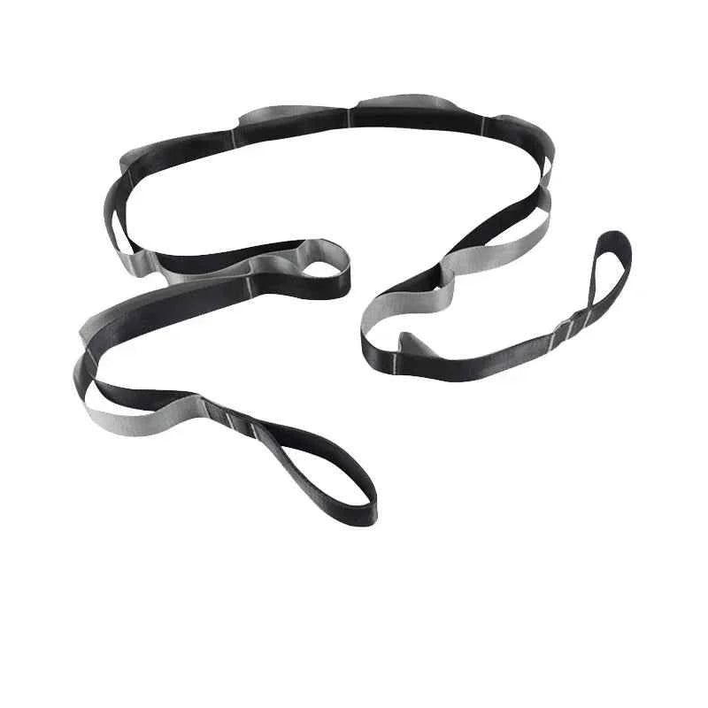 Stretching Strap Yoga Strap with Loops, Stretch Straps for Physical Therapy, Non-Elastic Exercise Strap for Pilates, Dance,Sport - Fullshopping
