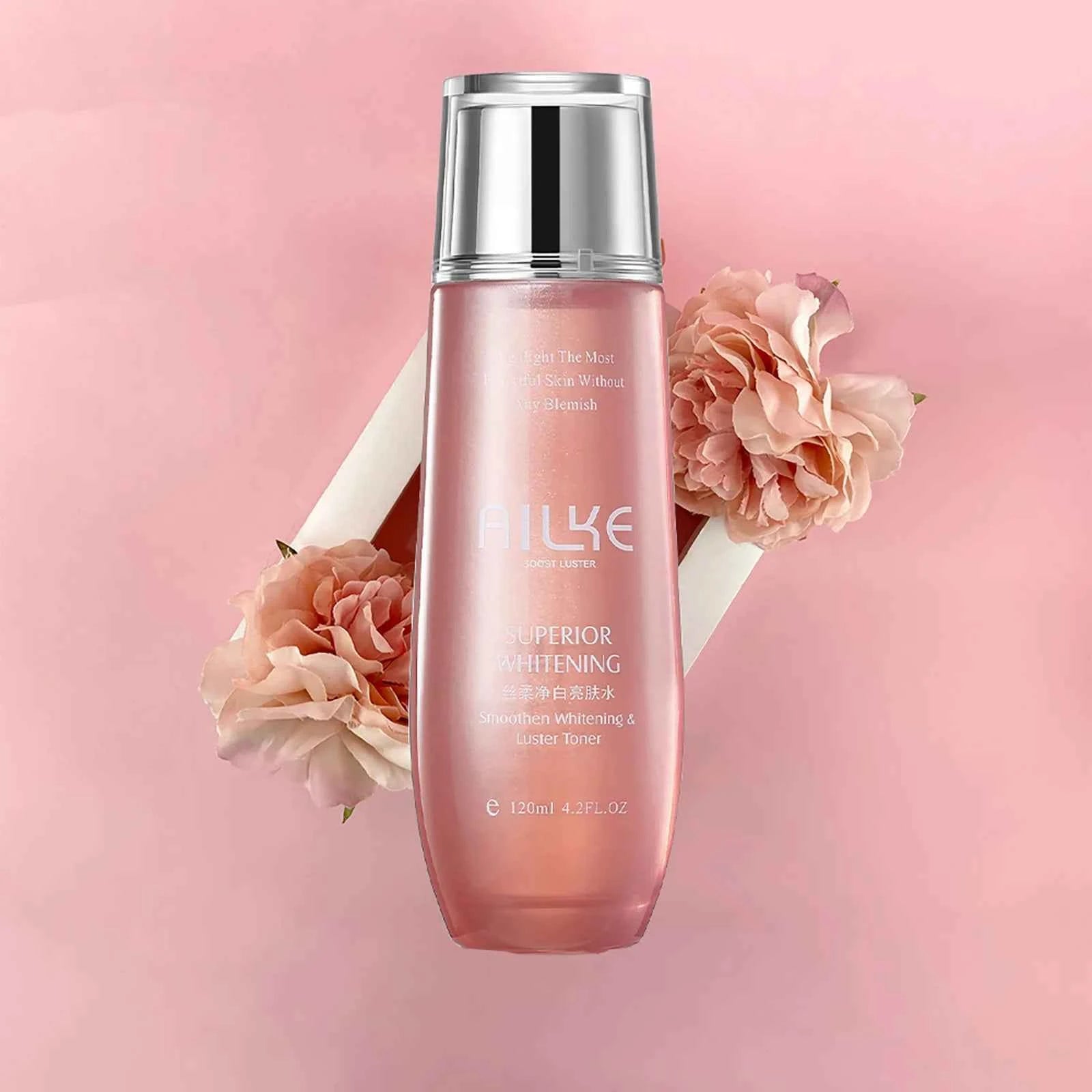 AILKE Rosewater Face Toner, With Vitamin C, Brightening, Cleaning Pores, Moisturizing, Oil Control, Facial Care Comestics - Fullshopping