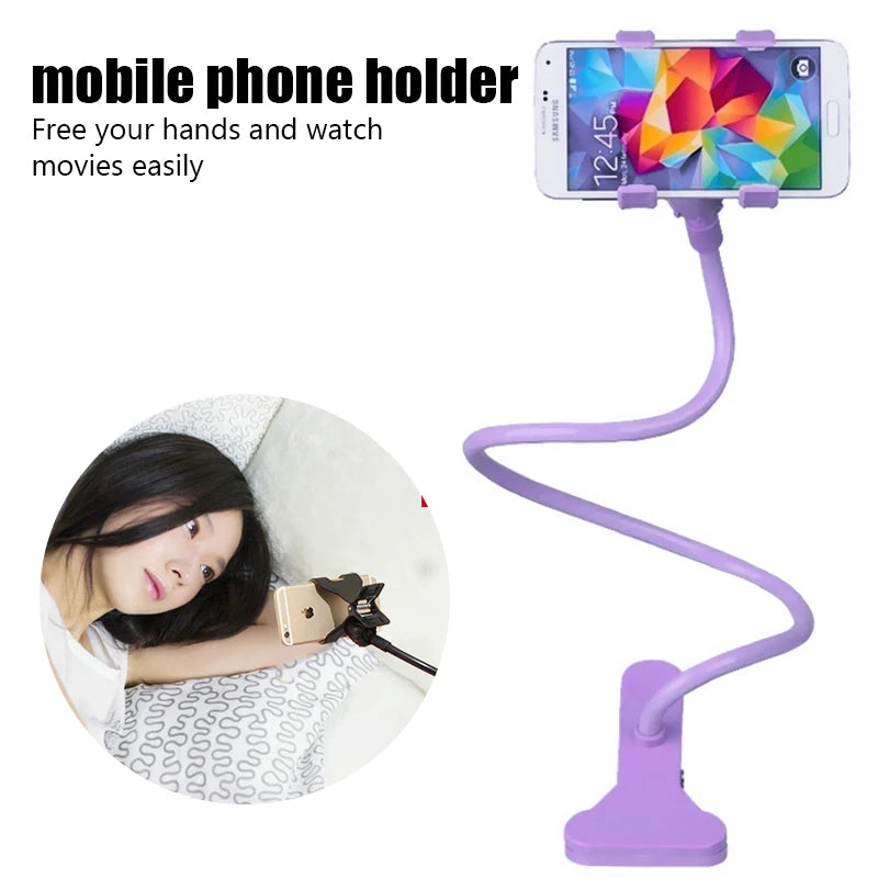 Universal Mobile Phone Holder Flexible Lazy Holder Adjustable Cell Phone Clip Home Bed Desktop Mount Bracket Smartphone Stand - Fullshopping