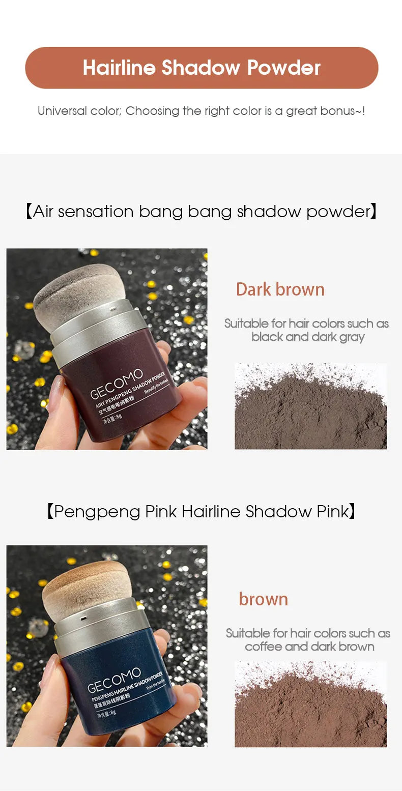 Fluffy powder, lazy bangs, greasy hair, no washing, no harm, fluffy light dry hair, spray powder - Fullshopping