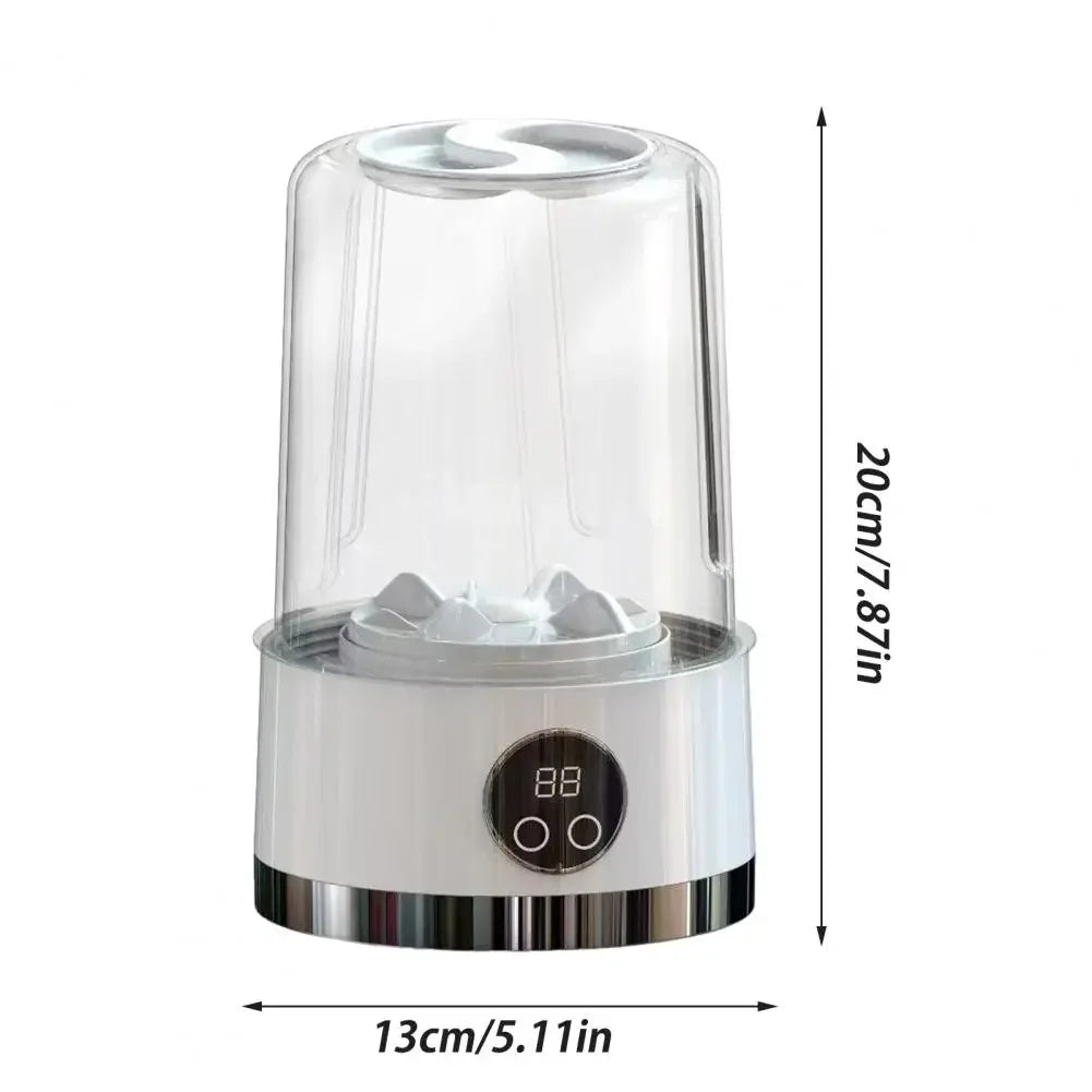 Portable Cordless Washing Machine,USB Rechargeable, Mini Washer For /Underwear/Socks/Baby Clothes Home Travel Laundry Bucket - Fullshopping