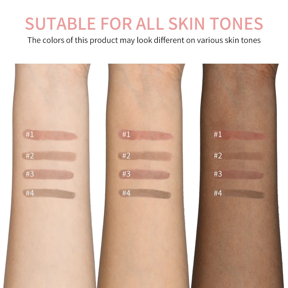 Waterproof Lip Liner Peel Off Tattoo Lipgloss Waterproof Long Lasting Matte Lip Tint Brown Contour Tear-off Lips Stain Cosmetic - Fullshopping