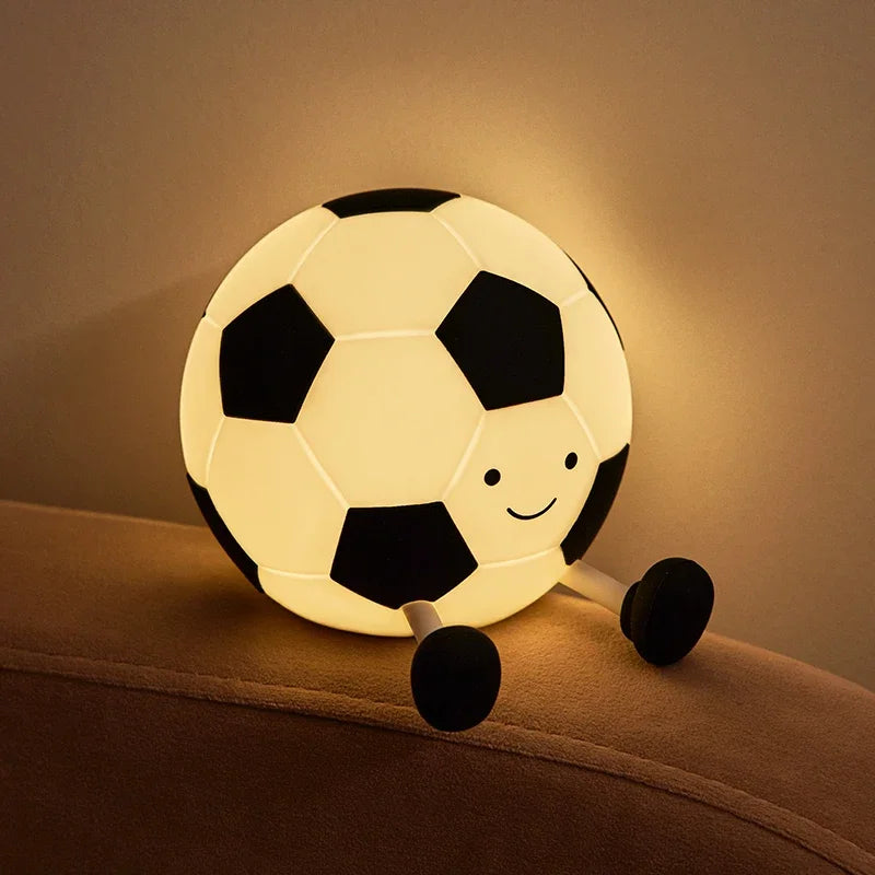 Soft Silicone Night Light - USB Rechargeable Touch Control 3-Level Dimmable Bedside Lamp for Nursery, Kids, Babies & Gift Decor - Fullshopping