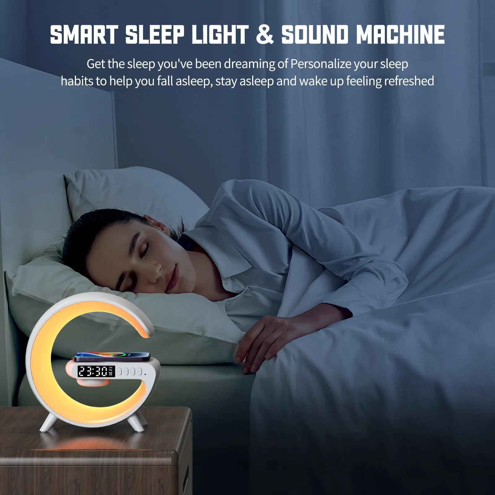Multifunctional Wireless Charger Table Lamp - Fullshopping