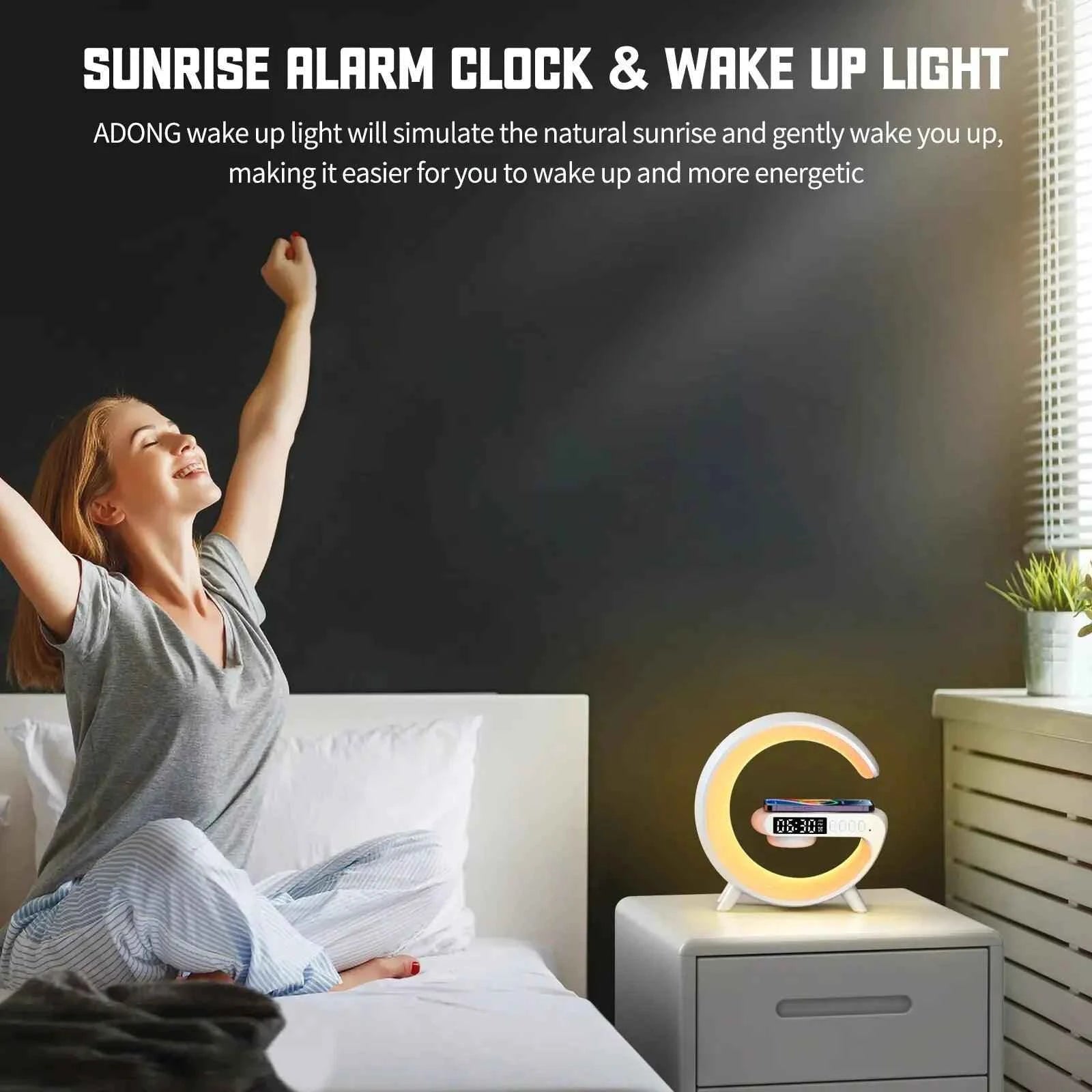 Multifunctional Wireless Charger Table Lamp - Fullshopping