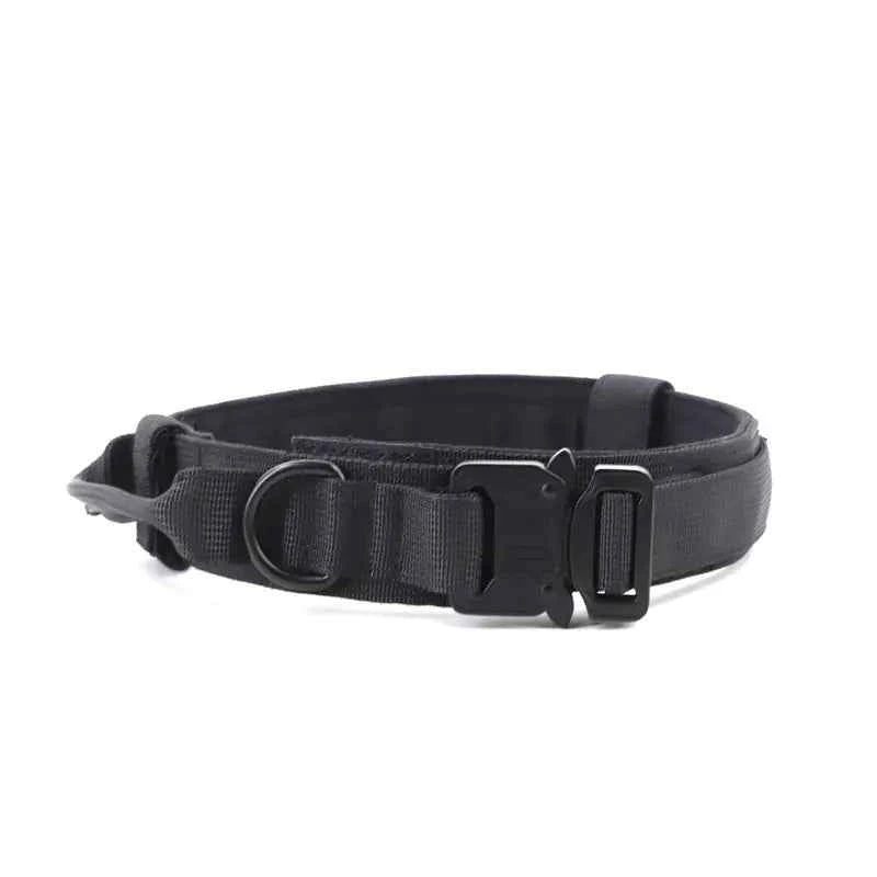 Adjustable Tactical Dog Collar and Leash Set for Training - Fullshopping