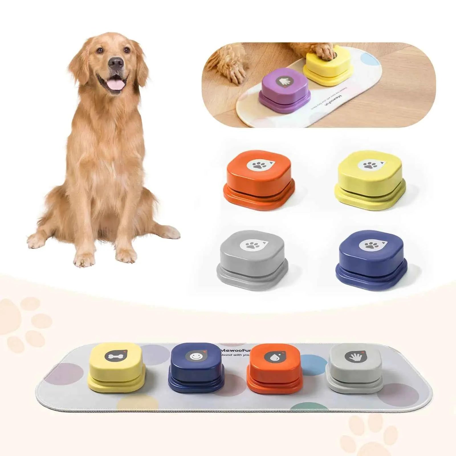 Training Buzzer Recordable Talking Button - Fullshopping