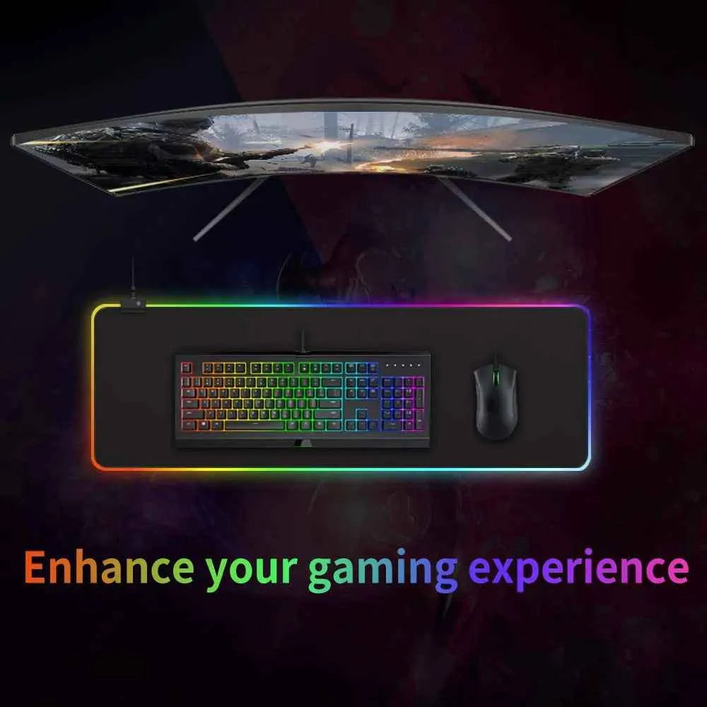 Gamer LED Mouse Pad Waterproof