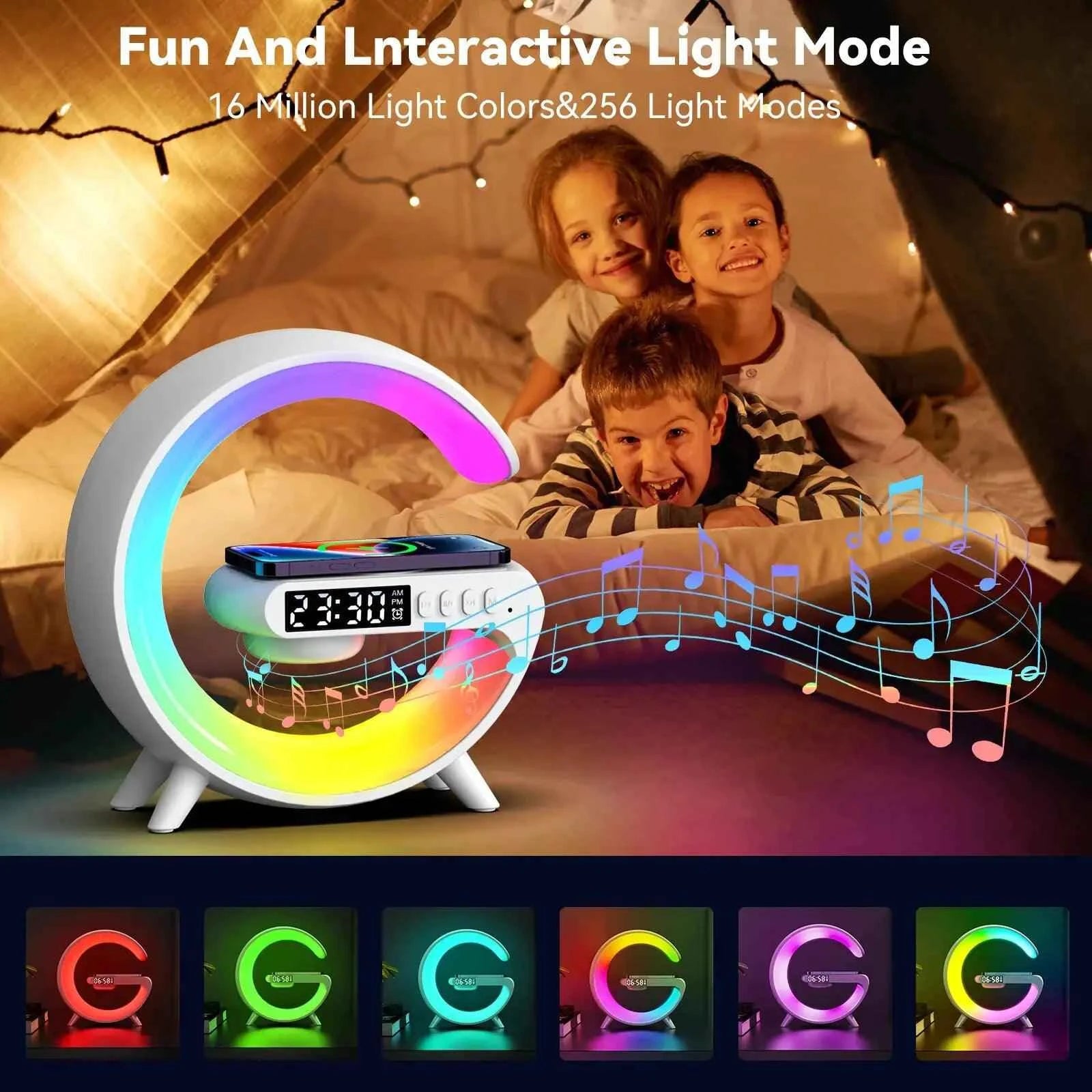 Multifunctional Wireless Charger Table Lamp - Fullshopping