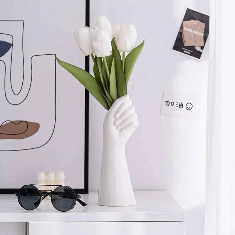 Ceramic Hand Vase - Fullshopping