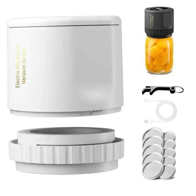 Electric Mason Jar Vacuum Sealer - Fullshopping